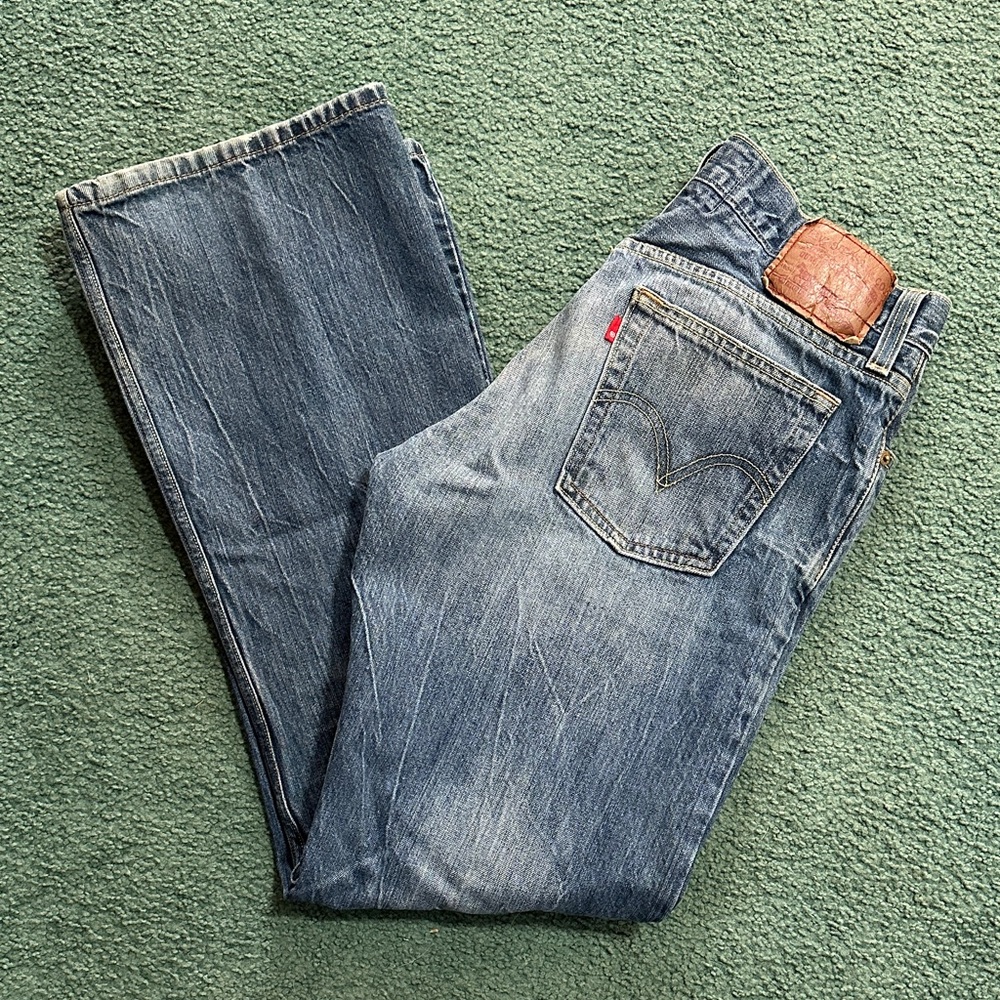 Levi's Men's Boot Cut Blue Jeans